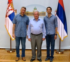 3 August 2017 MP Prof. Dr Miladin Sevarlic and the delegation of the Volgograd State Agricultural University